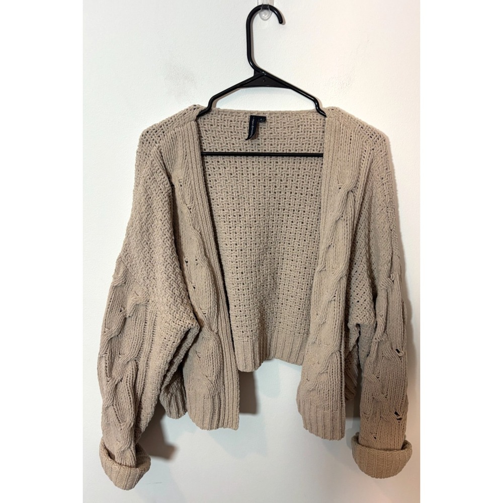 Moon & Madison Large Cropped Cardigan